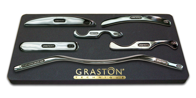 Graston Technique tools at Rose City Wellness